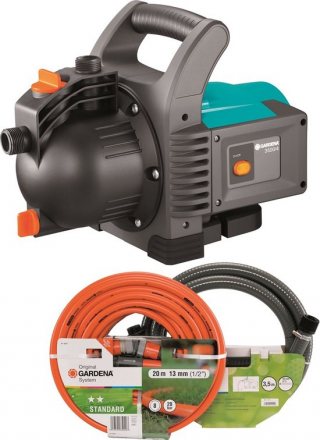 GARDENA Classic Besproeiingspomp 3500/4 Set Waterpomp - 800W - 3600 l/u - incl. accessoires