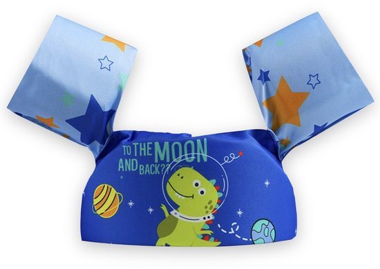 VoordeelShop Puddle Jumper Zwemvest 2-6 Jaar - Dinosaurus - Zwembandjes - Zwemvest Kinderen - Peuter - 14-25 KG