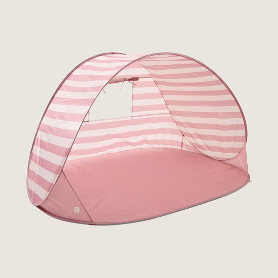 Petite Amélie Strandtent Pop up - Roze - UPF 40+ zonbescherming - Pop-up ontwerp - Mesh raam voor optimale ventilatie - Incl. opbergtas en 4 grondharingen