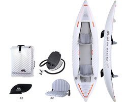 Aqua Marina Halve lichtgewicht kajak Opblaasbaar - 2 Persoons