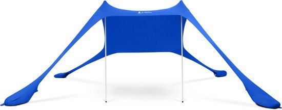 G-RAFFA Strandtent & Schaduwdoek (2x2m)– Snel Opgezet, Lichtgewicht & UPF 50+ Zonnescherm