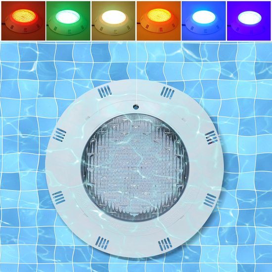Zwembad Verlichting - Onder Water Verlichting - Zwembadverlichting - LED Zwembadlicht - 7 Kleuren - 29.5 cm - IP68