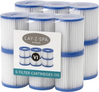 Bestway Lay-Z Spa filter cartridge type VI 12 filterpatronen - set van 2x6=12 stuks