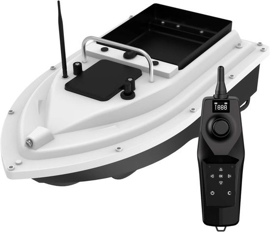 RC Voerboot - Visboot Afstandsbediend - Karper Vissen - GPS Locatie Opslag - 500M Bereik