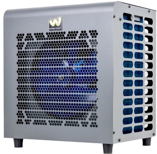 Weau - Mini Power 2.0 - Zwembad Warmtepomp - 4 kW - Zwembad Warmtepomp - Zwembad Verwarming - Energiezuinig Verwarmen - Pool Verwarming - Warmtepomp 4 Kw