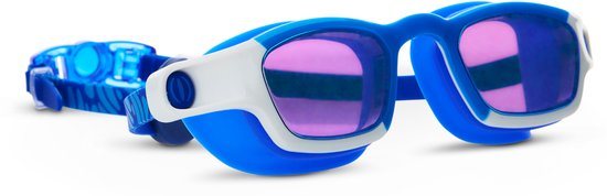 BLING2O Zwembril Kinderen - Short Fin - Duikbril - Anti-Fog - Uv-Protect - Blauw