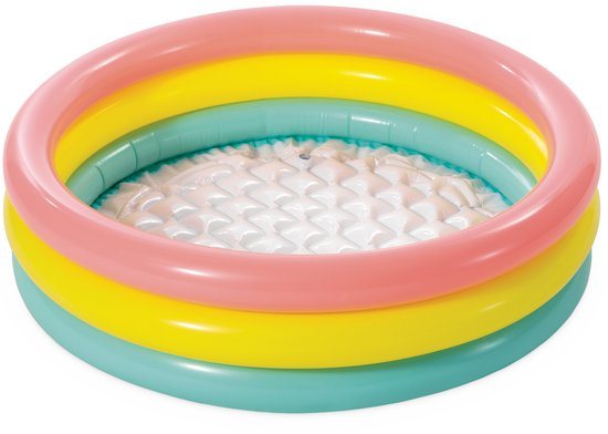 Intex Baby Opblaaszwembad Sunset Glow - Ø 86 x 25 cm