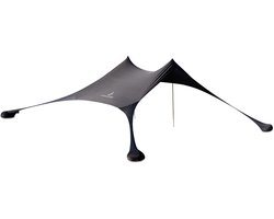 Pop-up Lycra Schaduwtent voor Strand en Tuin met Aluminium Palen