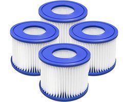 Bestway Filter VI - Voor Lay-Z-Spa Miami - 4 stuks - 10,4 cm diameter