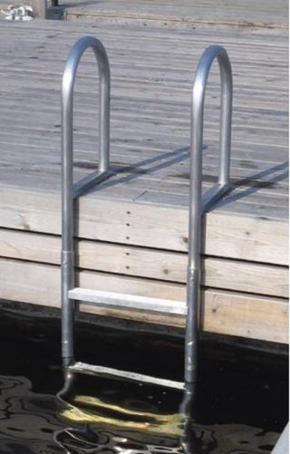 ZWEMTRAP ALUMINIUM