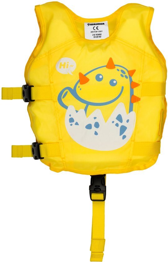 Waimea Zwemvest Dier - 3-6 Jaar - 19-30 kg - Geel