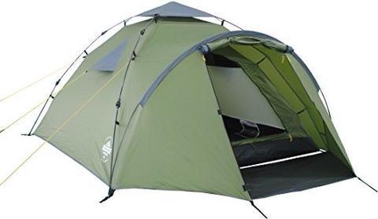 Lumaland Familietent 220 X 220 X 130 Cm - Groen - 3 Persoons