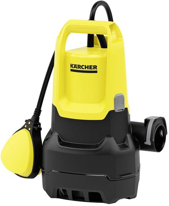 Kärcher SP 9.500 Dirt vuilwater Dompelpomp - Wateropbrengst 9500 l/u - Vlakafzuigking tot 25 mm - Korrelgrootte max. 20 mm