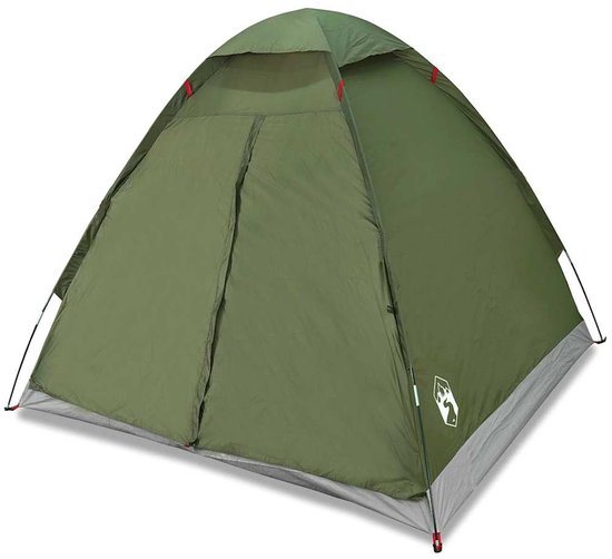 vidaXL - Koepeltent - 2-persoons - waterdicht - olijfgroen