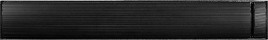Eurom Outdoor Heatpanel 1800 elektrische terrasverwarming - 1800 Watt - plafond of muur - tot 12m² - Geen Licht - Infraroodwarmte - Zonder afstandsbediening