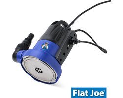 Flat Joe ® - Vlakzuigende Dompelpomp - 7000 l/h - Dweildroog tot 1mm - incl Aqua sensor - wateroverlast - kelderpomp - vlakzuiger - dweilpomp - FlatJoe vlakzuigpomp - hoogwater - kelder vijver of zwembad