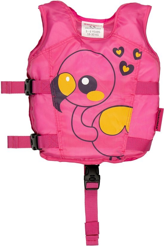 Waimea Zwemvest Dier - 3-6 Jaar - 19-30 kg - Roze - Verstelbaar Drijfvest