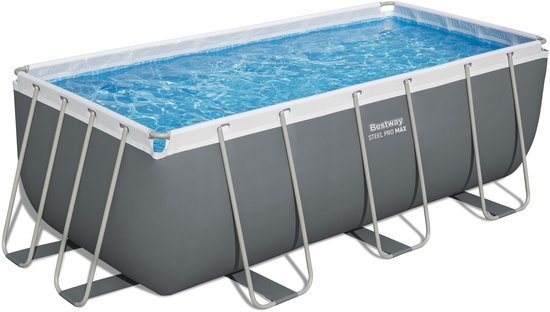 Bestway Power Steel Zwembad - Rechthoekig 412 x 201 x 122 cm - 8124 liter
