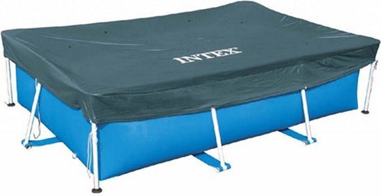 Intex Afdekzeil - 300 x 200 cm - Afdekhoes - 28038 - Framebad - Zwembadhoes