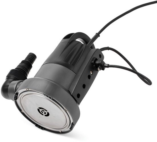 Bol® Vlakzuigende Dompelpomp 7000 l/u – Zwembad leegpompen – Dweildroog tot 1-5 mm – Automatische Watersensor – Kelderpomp tegen Wateroverlast – Vlakzuigpomp voor Kelder, Zwembad en Vijver