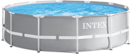 Intex Prism Frame Opzetzwembad Set - Ø 366 x 99 cm met filterpomp