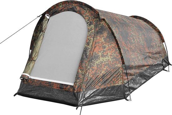 Tunneltent, "Schwarzenberg", vlekcamouflage, 1 persoon