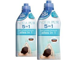 BSI Aqua Pur 5-in-1 2 flessen voor kraakhelder en zacht spa water