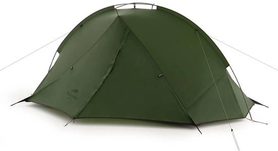 Naturehike Tagar 1 – 1 persoons lichtgewicht tent – Waterdichte kampeertent – 20D 4000MM – Inclusief grondzeil – Outdoor koepeltent – Groen