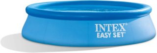 Intex Easy Set Opblaaszwembad Set - Ø 244 x 61 cm met filterpomp