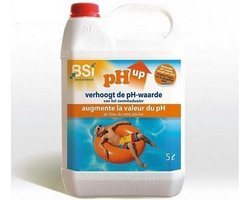 BSI - pH Up Liquid - Zwembad - Spa - Verhoogt de pH-waarde in uw zwembad of spa - 5 l