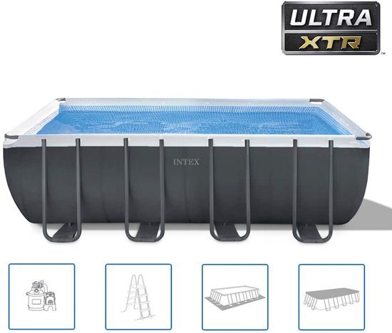 INTEX - Ultra - XTR - Frame - Zwembadset - rechthoekig - 549x274x132 - cm - 26356GN