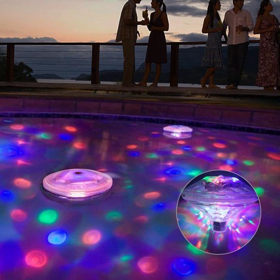 KENN Onderwater Lichtshow - Waterdichte LED lamp voor bad, zwembad & jacuzzi