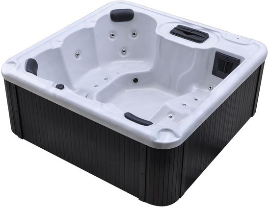 Bestway Acryl hydrojet spa - 5 personen – L201 x B201 x H78 cm - Geschikt voor 5 personen - Afmetingen buitenkant: L201 x B201 x H78 cm - Inhoud: 870 L