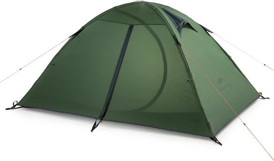 Naturehike Summer 2 - 2 persoons tent - Lichtgewicht tent - Incl. grondzeil Festival tent - 20D 4000MM - Waterdicht - Kampeertent - koepeltent - Trekkerstent