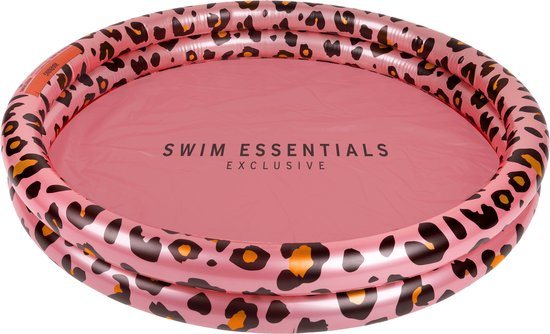 Swim Essentials | Rosé/Goud Panterprint Baby Zwembad Ø 100 cm