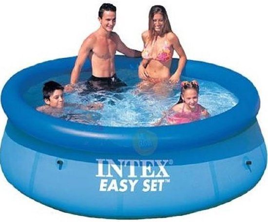 Intex Easy Set Opblaasbaar Zwembad - 244 cm - Inclusief Filterpomp